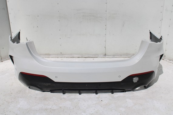 BMW 4 G22 G23 ZDERZAK TYŁ TYLNY 8075834 A96 Mineral-weiss Biały M PAKIET 51128075834 51128075839 51128078907 114609  51128078907