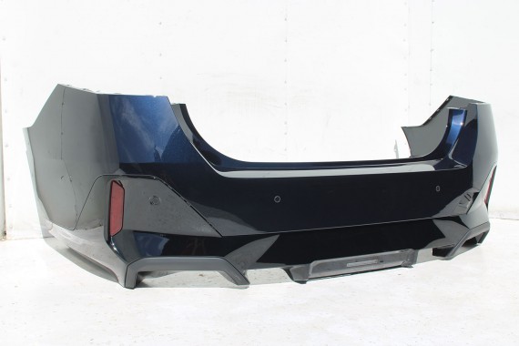 BMW 5 G60 ZDERZAK TYŁ TYLNY M pakiet Kolor: 416 Carbon-schwarz Czarny MSP M POWER 51128084866 51128084715 51128085225 8084866