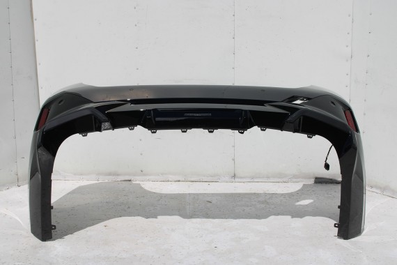 BMW 5 G60 ZDERZAK TYŁ TYLNY M pakiet Kolor: 416 Carbon-schwarz Czarny MSP M POWER 51128084866 51128084715 51128085225 8084866