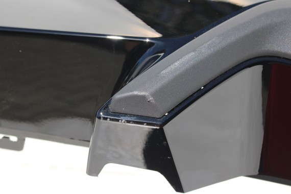 BMW 5 G60 ZDERZAK TYŁ TYLNY M pakiet Kolor: 416 Carbon-schwarz Czarny MSP M POWER 51128084866 51128084715 51128085225 8084866