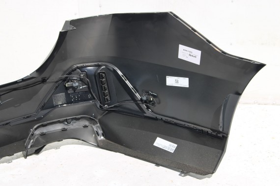 BMW 5 G60 ZDERZAK TYŁ TYLNY M pakiet Kolor: 416 Carbon-schwarz Czarny MSP M POWER 51128084866 51128084715 51128085225 8084866