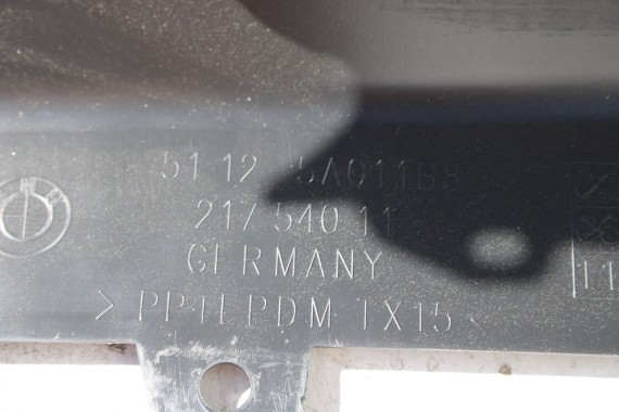 BMW 5 G60 ZDERZAK TYŁ TYLNY Kolor A96 Mineral-weiss Biały 51125A011B8 5A011B0 9464591 5A17979 BASIC 63219464591 5A179A0 5A011B8