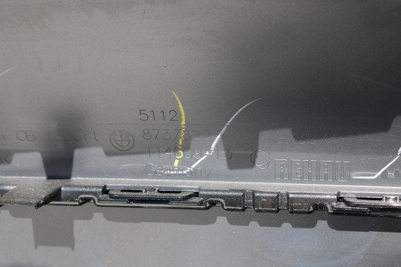 BMW iX i20 ZDERZAK TYŁ TYLNY M pakiet Kolor 475 black-sapphire 51128081542 51128737824 51129878961 51129878962 51129491667