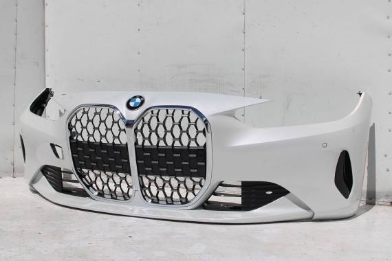 BMW 4 G22 G23 ZDERZAK PRZEDNI PRZÓD Kolor: A96 Mineral-weiss metallic Biały 63178089525 63178089526 USA 7450645  7450646 7451299