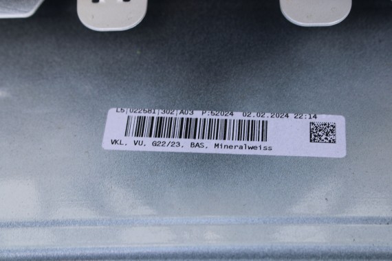 BMW 4 G22 G23 ZDERZAK PRZEDNI PRZÓD Kolor: A96 Mineral-weiss metallic Biały 63178089525 63178089526 USA 7450645  7450646 7451299