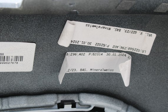 BMW 4 G22 G23 ZDERZAK PRZEDNI PRZÓD Kolor: A96 Mineral-weiss metallic Biały 63178089525 63178089526 USA 7450645  7450646 7451299