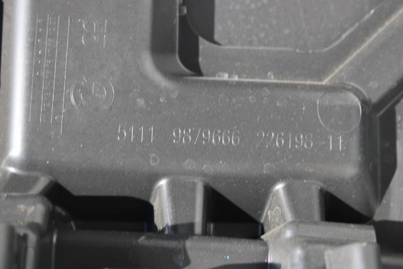 BMW iX i20 ZDERZAK PRZEDNI PRZÓD M pakiet Kolor: C3N STORM BAY Biały M POWER  51117933621 7983621 9879666 9879665 9492524