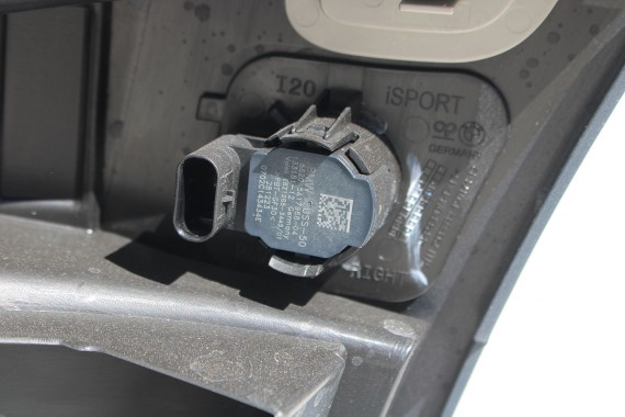 BMW iX i20 ZDERZAK PRZEDNI PRZÓD M pakiet Kolor: C3N STORM BAY Biały M POWER  51117933621 7983621 9879666 9879665 9492524