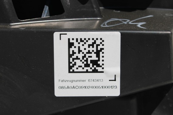 BMW iX i20 ZDERZAK PRZEDNI PRZÓD M pakiet Kolor: C3N STORM BAY Biały M POWER  51117933621 7983621 9879666 9879665 9492524