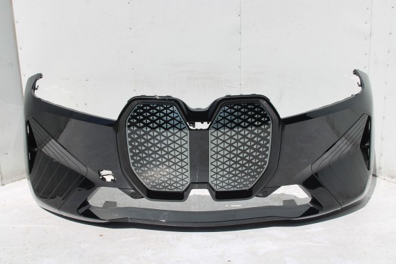 BMW iX i20 ZDERZAK PRZEDNI PRZÓD M pakiet Kolor: 475 Black-sapphire metallic Czarny M POWER USA 7983621 9879666 9879665 9492524