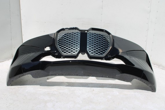 BMW iX i20 ZDERZAK PRZEDNI PRZÓD M pakiet Kolor: 475 Black-sapphire metallic Czarny M POWER USA 7983621 9879666 9879665 9492524