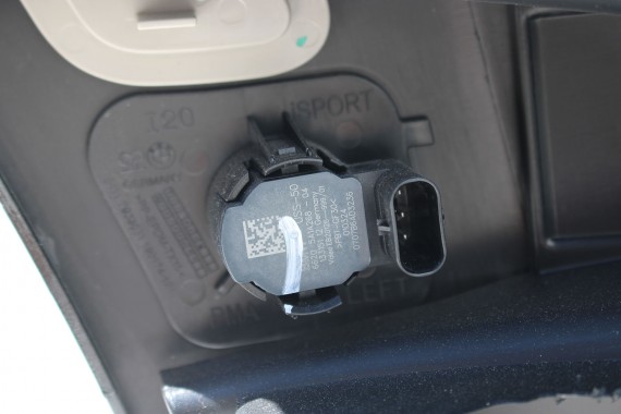 BMW iX i20 ZDERZAK PRZEDNI PRZÓD M pakiet Kolor: 475 Black-sapphire metallic Czarny 51117933621 5A0ABC9  9879665 9879666 9492524
