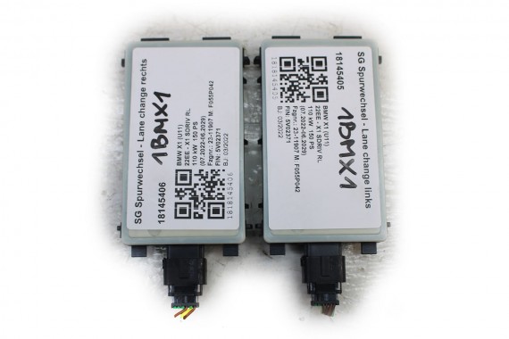BMW X1 U11 MODUŁ STEROWNIK 6632 5A60304 01 66 32 5A60304 01 66325A60304 czujnik radarowy bliskiego zasięgu tył 5A55119 5A4DAA4