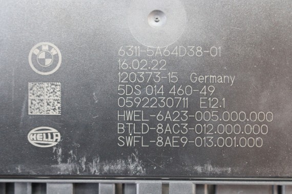 BMW X1 U11 HAK HOLOWNICZY 5A481D4 + BELKA TYŁ tylna zderzaka  51 12 5A481D4 10077654002 165867 + moduł 5A63E20 5A64D38