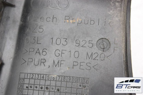 AUDI A4 A5 Q5 DEKIEL POKRYWA SILNIKA 03L103925L 03L103925P 03L 103 925 L 8K 8T 8R 3L103925L 03L103925P 3L103925L 03L103925P