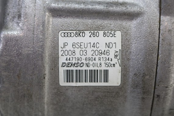AUDI A4 A5 Q5 SPRĘZARKA POMPA KLIMY 8K0260805E 8K0260805L 8K0 260 805 E 8K0 260 805 L 8K, 8T, 8R SPRĘZARKA KOMPRESOR