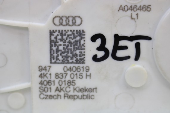 AUDI ZAMEK DRZWI 4K1837015H 4K1837016H PRZÓD PRZEDNI STRONA PRAWA LEWA 4K1 837 015 H 4K1 837 016 H lewy prawy ETRON drzwiowy