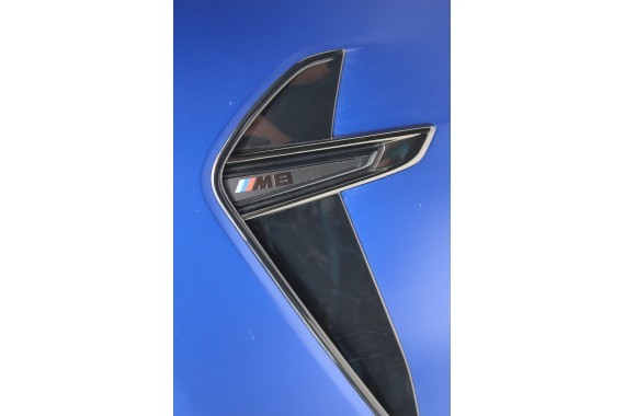 BMW 8 M8 F93 PRZÓD maska błotniki zderzak przedni błotnik lampa LASER 490 Sonderlackierung Niebieski 441 600PS lampy Competition