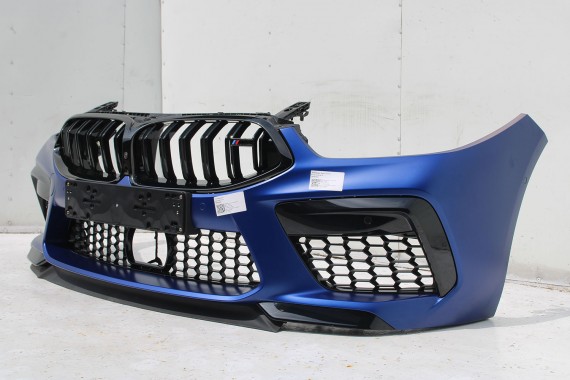 BMW 8 M8 F93 PRZÓD maska błotniki zderzak przedni błotnik lampa LASER 490 Sonderlackierung Niebieski 441 600PS lampy Competition