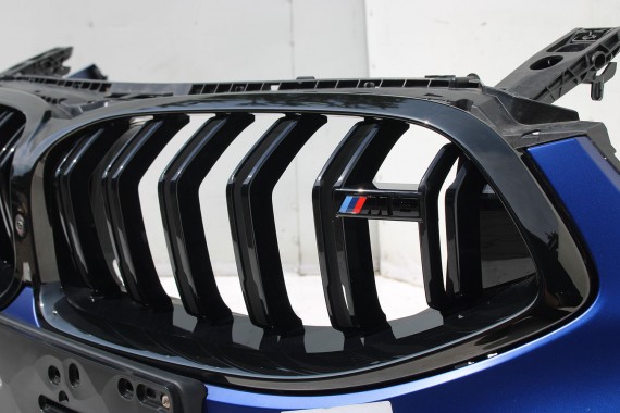 BMW 8 M8 F93 PRZÓD maska błotniki zderzak przedni błotnik lampa LASER 490 Sonderlackierung Niebieski 441 600PS lampy Competition