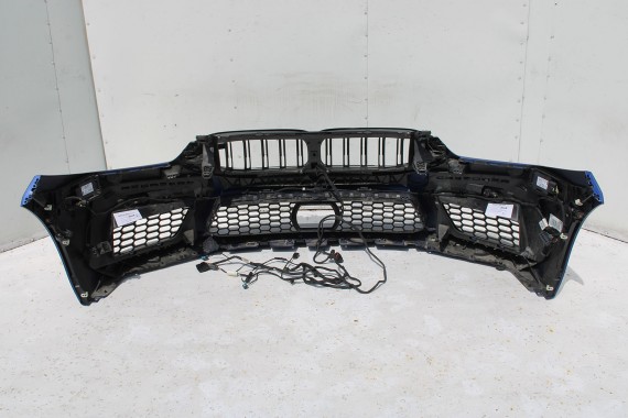 BMW 8 M8 F93 PRZÓD maska błotniki zderzak przedni błotnik lampa LASER 490 Sonderlackierung Niebieski 441 600PS lampy Competition