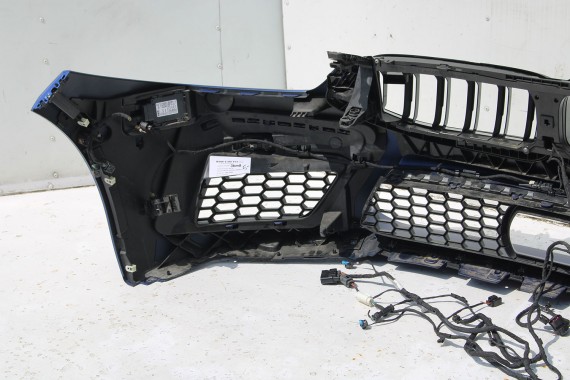 BMW 8 M8 F93 PRZÓD maska błotniki zderzak przedni błotnik lampa LASER 490 Sonderlackierung Niebieski 441 600PS lampy Competition