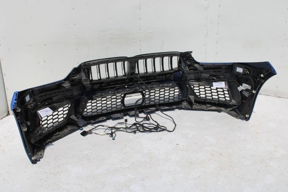 BMW 8 M8 F93 PRZÓD maska błotniki zderzak przedni błotnik lampa LASER 490 Sonderlackierung Niebieski 441 600PS lampy Competition