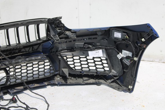 BMW 8 M8 F93 PRZÓD maska błotniki zderzak przedni błotnik lampa LASER 490 Sonderlackierung Niebieski 441 600PS lampy Competition