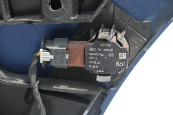 BMW 8 M8 F93 PRZÓD maska błotniki zderzak przedni błotnik lampa LASER 490 Sonderlackierung Niebieski 441 600PS lampy Competition