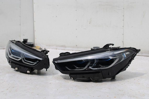 BMW 8 M8 F93 PRZÓD maska błotniki zderzak przedni błotnik lampa LASER 490 Sonderlackierung Niebieski 441 600PS lampy Competition