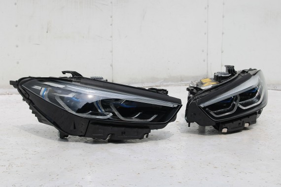 BMW 8 M8 F93 PRZÓD maska błotniki zderzak przedni błotnik lampa LASER 490 Sonderlackierung Niebieski 441 600PS lampy Competition