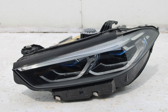 BMW 8 M8 F93 PRZÓD maska błotniki zderzak przedni błotnik lampa LASER 490 Sonderlackierung Niebieski 441 600PS lampy Competition