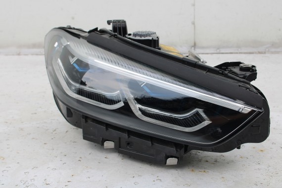 BMW 8 M8 F93 PRZÓD maska błotniki zderzak przedni błotnik lampa LASER 490 Sonderlackierung Niebieski 441 600PS lampy Competition