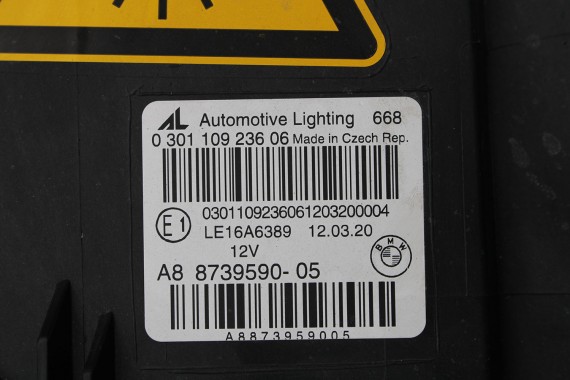 BMW 8 M8 F93 PRZÓD maska błotniki zderzak przedni błotnik lampa LASER 490 Sonderlackierung Niebieski 441 600PS lampy Competition