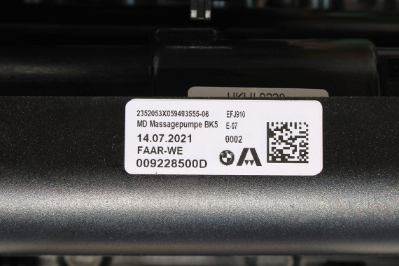 BMW 2 U06 FOTELE KOMPLET FOTELI siedzeń siedzenia tapicerka KGNL Alcantara sensatec.schwarz / blau boczki drzwiowe ACTIVE TOURER