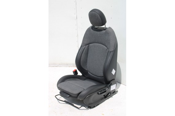 MINI CLOUBMAN F54 FOTELE KOMPLET FOTELI siedzeń siedzenia tapicerka +boczki drzwiowe KDE1 Stoff/Leatherette Pearl/carbon-black