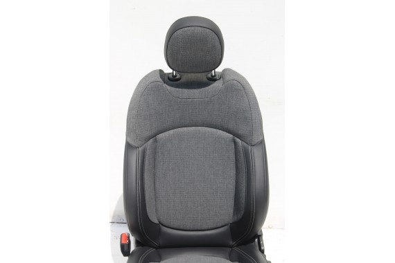 MINI CLOUBMAN F54 FOTELE KOMPLET FOTELI siedzeń siedzenia tapicerka +boczki drzwiowe KDE1 Stoff/Leatherette Pearl/carbon-black