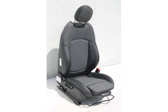 MINI CLOUBMAN F54 FOTELE KOMPLET FOTELI siedzeń siedzenia tapicerka +boczki drzwiowe KDE1 Stoff/Leatherette Pearl/carbon-black