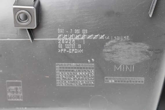 MINI CLOUBMAN F54 FOTELE KOMPLET FOTELI siedzeń siedzenia tapicerka +boczki drzwiowe KDE1 Stoff/Leatherette Pearl/carbon-black