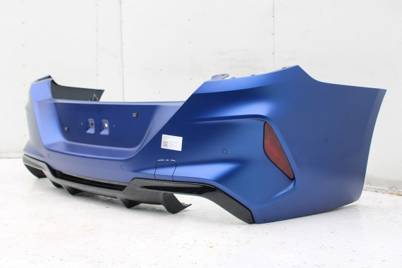 BMW 8 M8 F93 TYŁ ZDERZAK + KLAPA BAGAŻNIKA + LAMPY lampa tylny 490 Sonderlackierung Niebieski 41007483659 51128082803 8070742