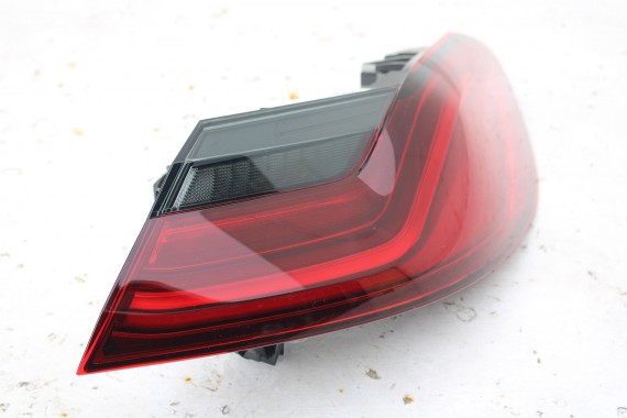 BMW 8 M8 F93 TYŁ ZDERZAK + KLAPA BAGAŻNIKA + LAMPY lampa tylny 490 Sonderlackierung Niebieski 41007483659 51128082803 8070742