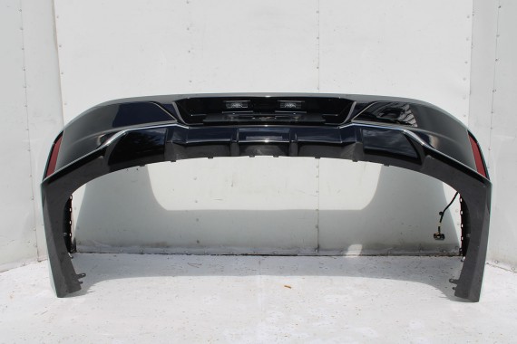 BMW 7 G70 ZDERZAK TYŁ TYLNY M pakiet 416 Kolor: Carbon-schwarz Czarny 51128081542 M POWER 66205A1A269 51128081511 5A74568 chrom