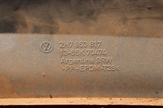 VW AMAROK NAKŁADKA BŁOTNIKA TYŁ 2H7853817 2H7853818 2H7853817A 2H7853818A 2H7853817B 2H7853818B 2HH853817 2HH853818