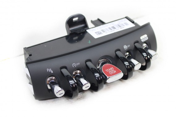 MINI COUNTRYMAN F60 PRZEŁĄCZNIK WŁĄCZNIK 6838211 panel Zespół przełączników konsoli środkowej START STOP PDC 61316838211