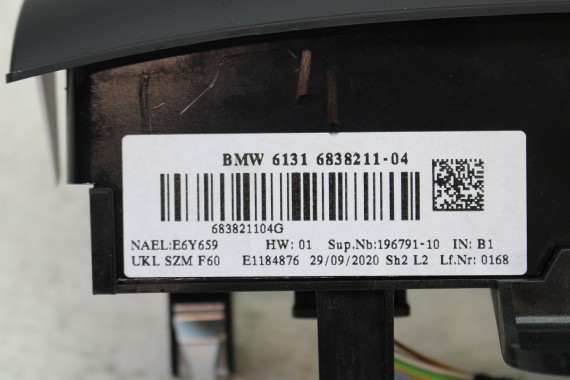 MINI COUNTRYMAN F60 PRZEŁĄCZNIK WŁĄCZNIK 6838211 panel Zespół przełączników konsoli środkowej START STOP PDC 61316838211