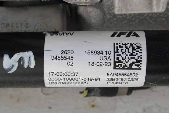 BMW X8 XM SKRZYNIA BIEGÓW SILNIK 5A80174 4.4 S68_B44 480KW 653PS benzyna 4.4 V8 iX S68B44A 8HP100XPH G8XA0AZ 24005A80174 5A80174