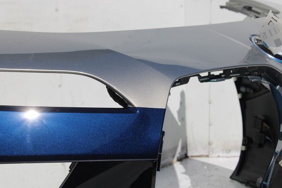 BMW 7 i7 G70 ZDERZAK PRZEDNI PRZÓD C3Z Tansanit-blau Niebieski C4A M PAKIET 5111 9464046 15857711 5111 9883454 9464046 chrom