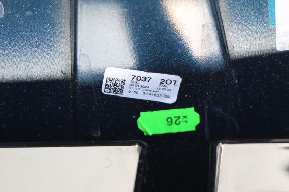 BMW 7 i7 G70 ZDERZAK PRZEDNI PRZÓD C3Z Tansanit-blau Niebieski C4A M PAKIET 5111 9464046 15857711 5111 9883454 9464046 chrom