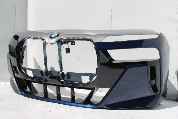 BMW 7 i7 G70 ZDERZAK PRZEDNI PRZÓD C3Z Tansanit-blau Niebieski C4A M PAKIET 5111 9464046 15857711 5111 9883454 9464046 chrom
