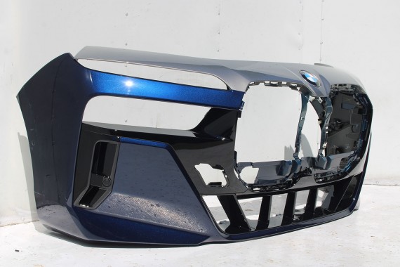 BMW 7 i7 G70 ZDERZAK PRZEDNI PRZÓD C3Z Tansanit-blau Niebieski C4A M PAKIET 5111 9464046 15857711 5111 9883454 9464046 chrom